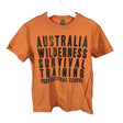 Unisex Benetton - T-shirt, size 128 - 134 - Orange ()