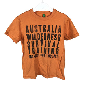 Unisex Benetton - T-shirt, size 128 - 134 - Orange (1)