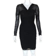 Unisex Guess - Schiffon dress, size 32 - Black ()