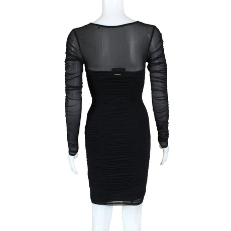 Unisex Guess - Schiffon dress, size 32 - Black (2)