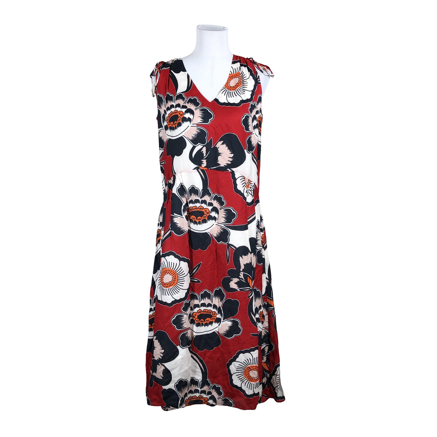 Unisex Marc O'Polo - Schiffon dress, size 38 - Red (1)