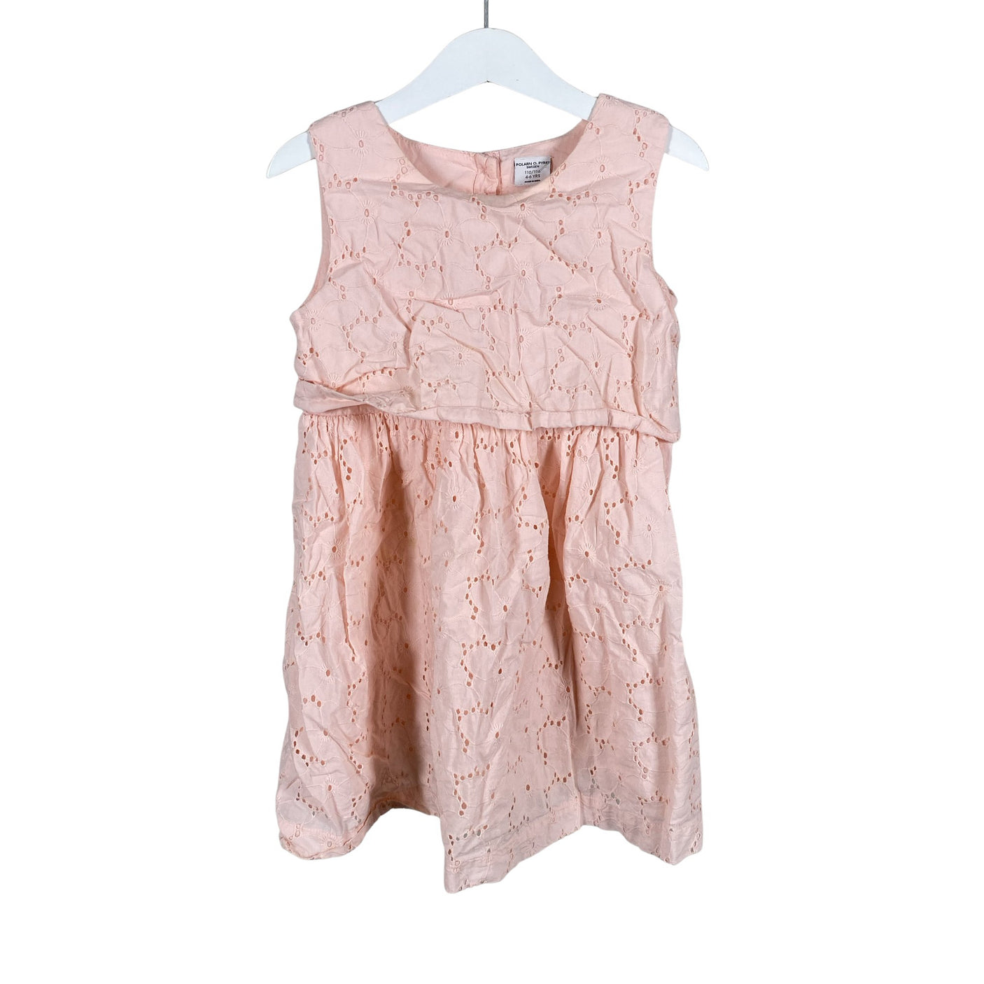 Unisex Polarn O. Pyret - Dress, size 110 - 116 - Light pink (1)