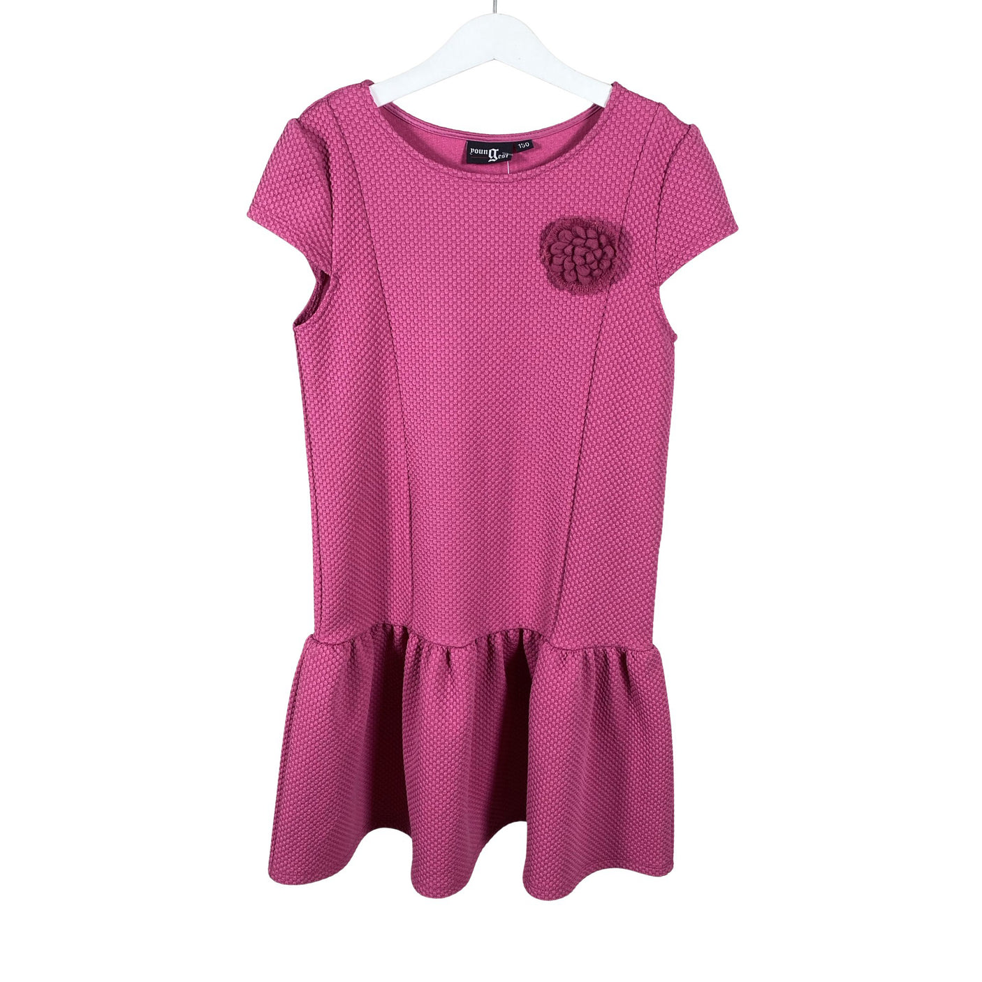 Unisex Youngest - Tricot dress, size 146 - 152 - Pink (1)