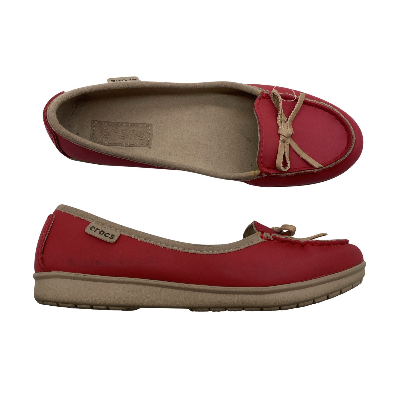 Unisex Crocs - Loafers, size 36 - Red (1)