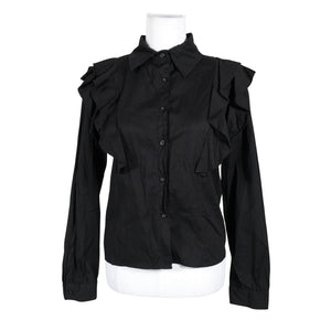 Unisex Bohemiana - Collared shirt, size 38 - Black (1)