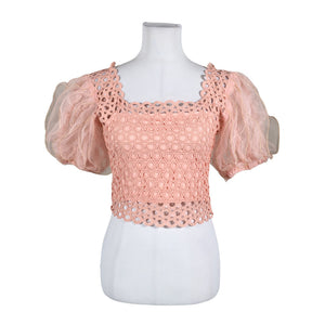 Unisex Azara - Party shirt, size 36 - Light pink (1)