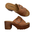 Unisex 2Moons - Heeled sandals, size 38 - Brown ()