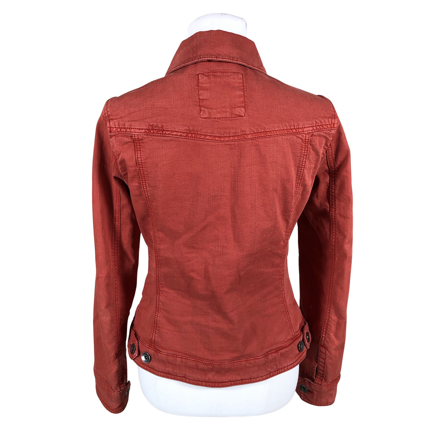 Unisex Esprit - Denim jacket, size 38 - Red (2)