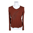 Unisex Biba - Tricot shirt, size 38 - Brown ()