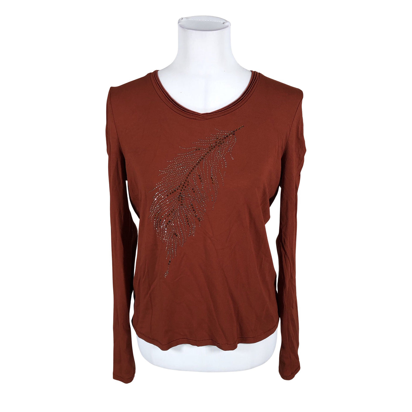 Unisex Biba - Tricot shirt, size 38 - Brown (1)