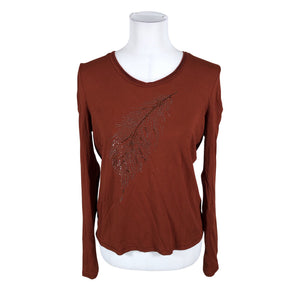 Unisex Biba - Tricot shirt, size 38 - Brown (1)