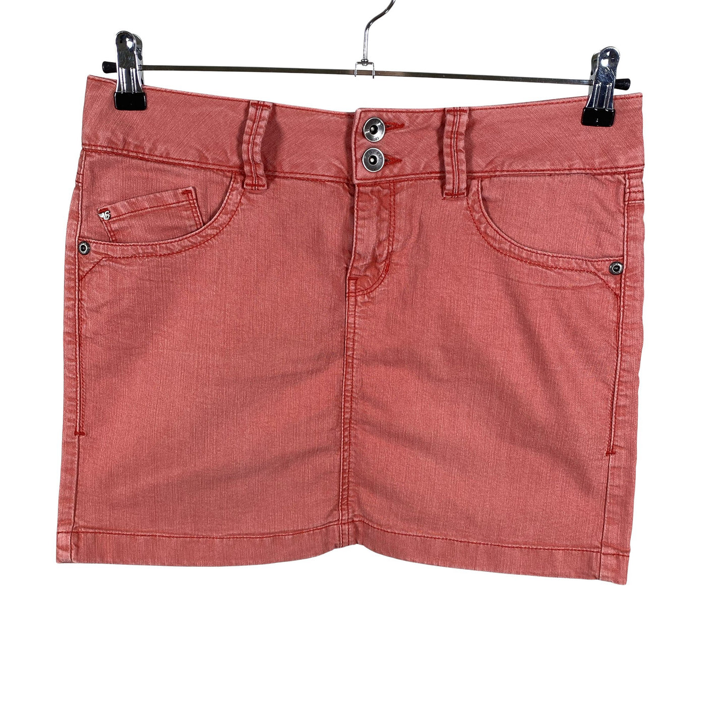 Unisex Esprit - Denim skirt, size 40 - Red (1)