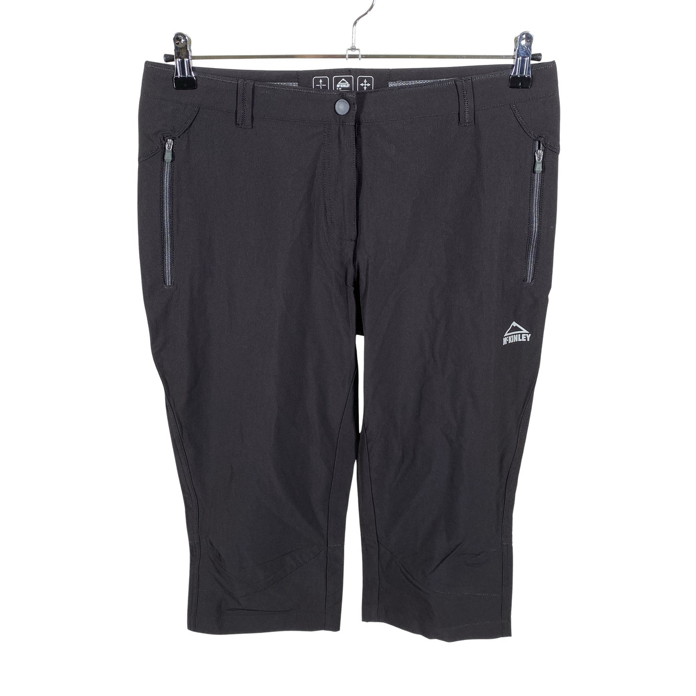 Unisex Mc Kinley - Sports capri pants, size 40 - Black (1)