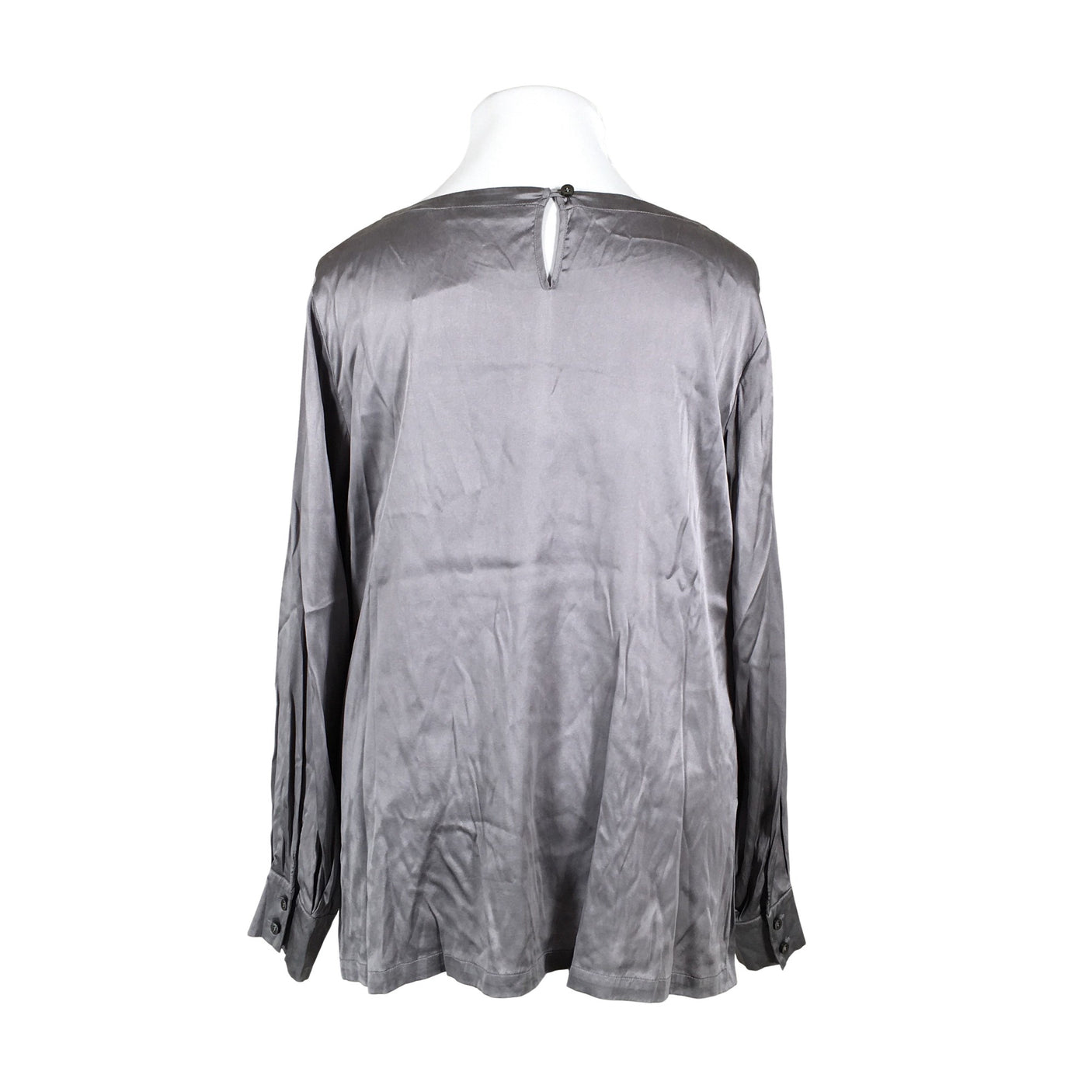 Unisex Marina Rinaldi - Schiffon tunic, size 44 - Gray (2)