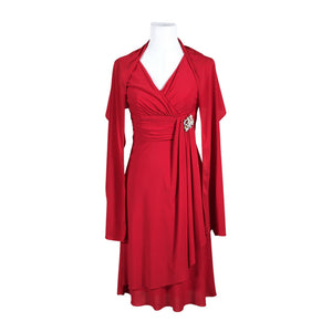Unisex Fashion New York - Party dress, size 36 - Red (1)