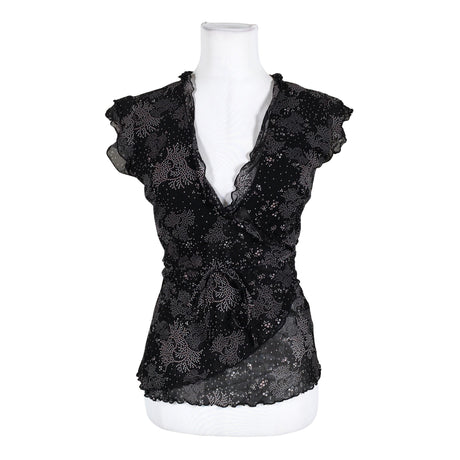 Unisex Mexx - Short-sleeved blouse, size 40 - Black ()