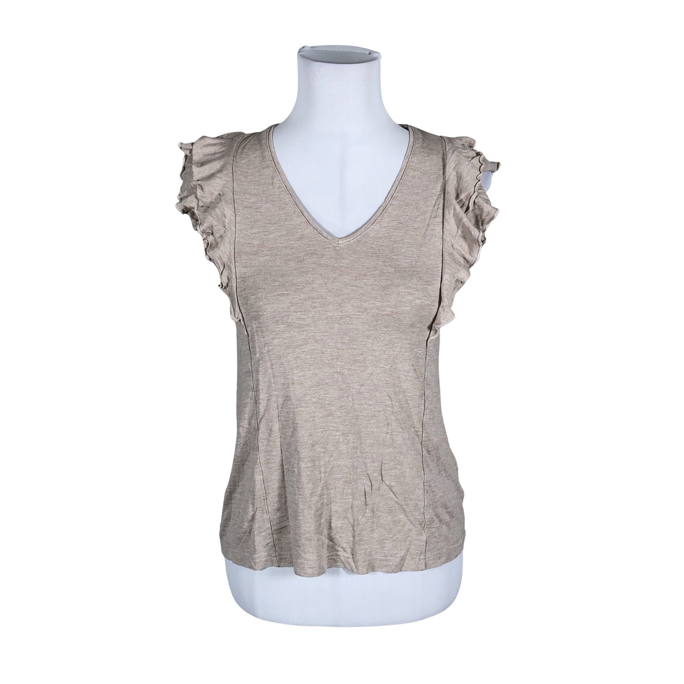 Unisex Nanso - Tricot tank top, size 34 - Beige (1)