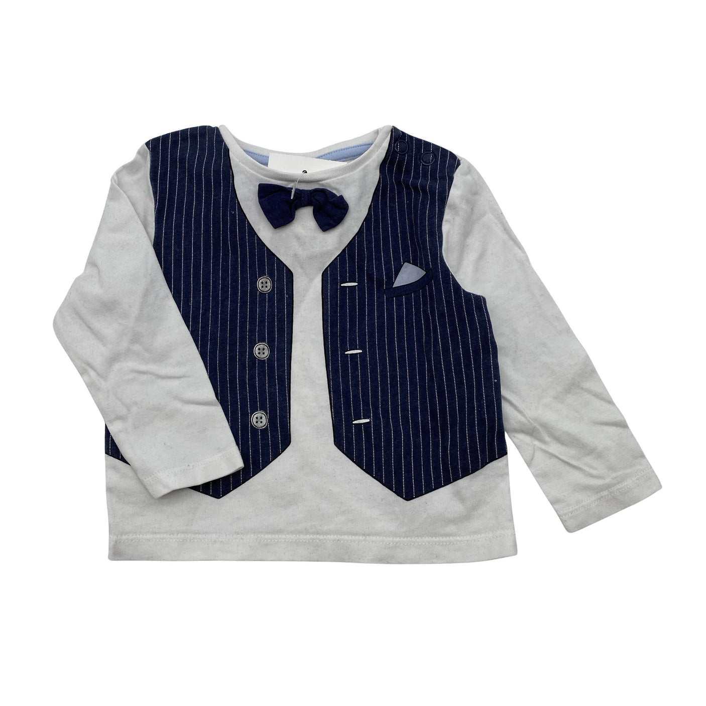 Unisex s.Oliver - Tricot shirt, size 62 - 68 - White (1)