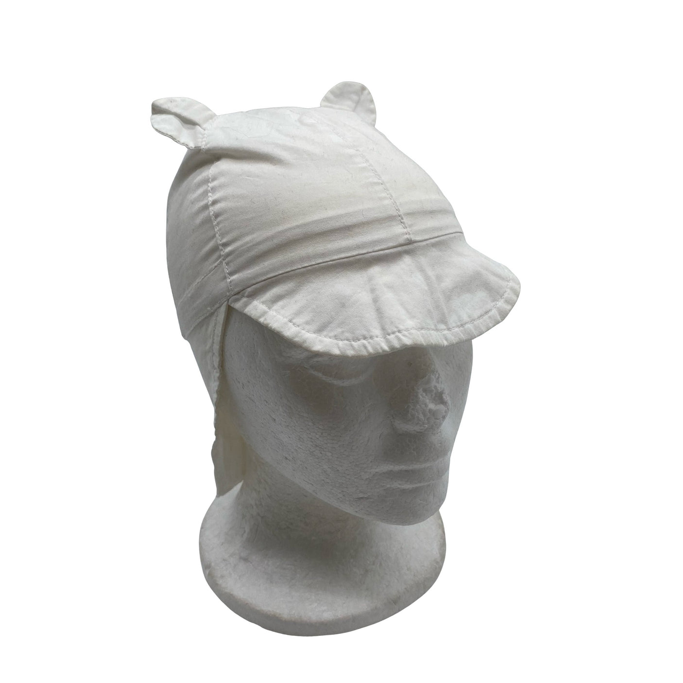 Unisex Polarn O. Pyret - Summer hat, size 40 - 42 cm - White (1)