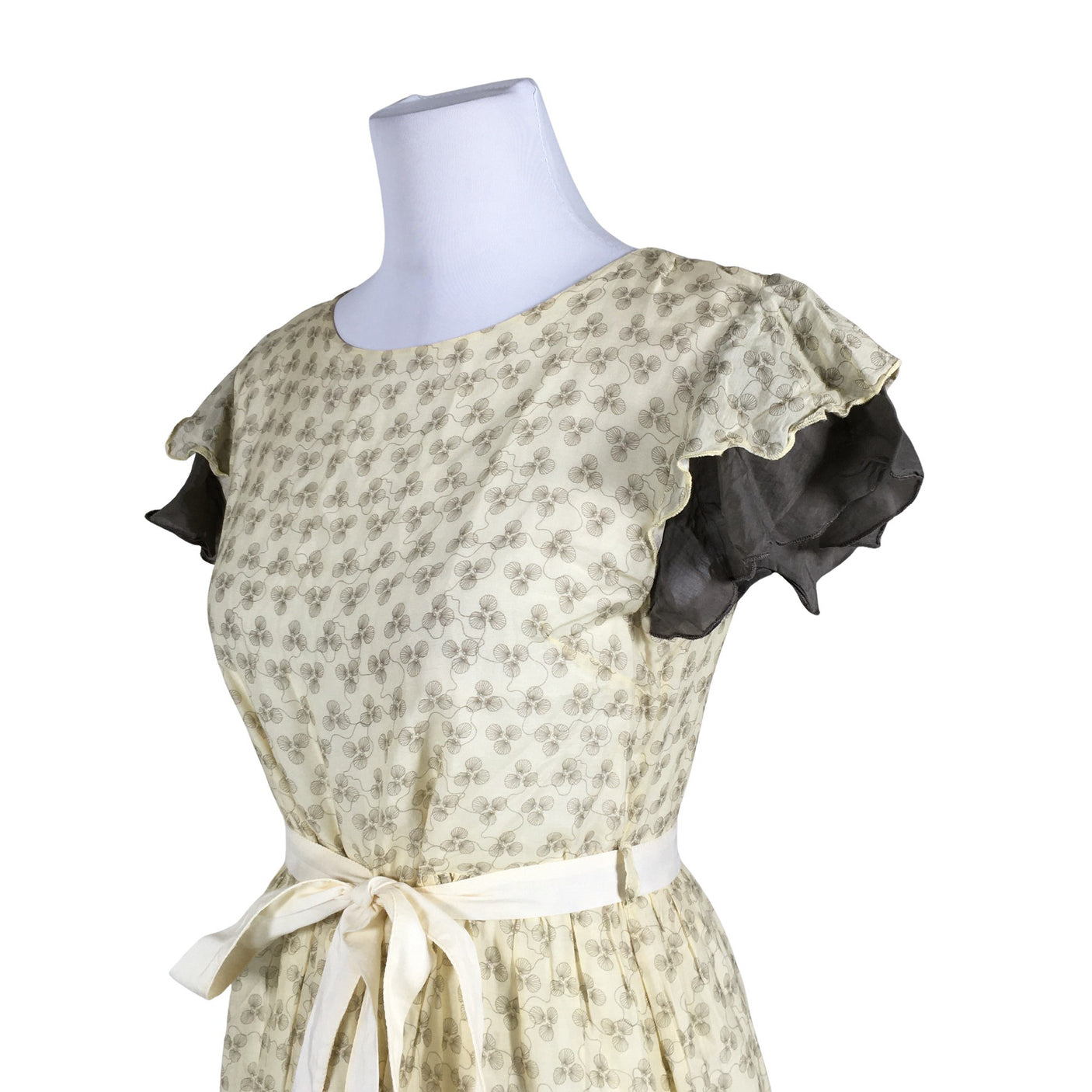 Unisex IVANAhelsinki - Maxi dress, size 40 - Yellow (2)