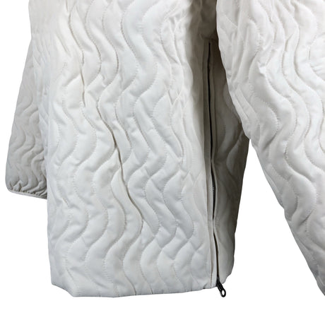 Unisex R-collection - Quilted jacket, size 42 - Natural white (2)