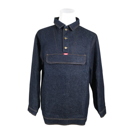 Unisex R-collection - Denim shirt, size L - Blue ()