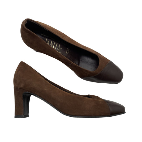 Unisex Janita - High heels, size 38 - Brown ()