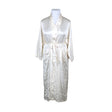 Unisex Stockmann Silk - Dressing gown, size 42 - Natural white ()