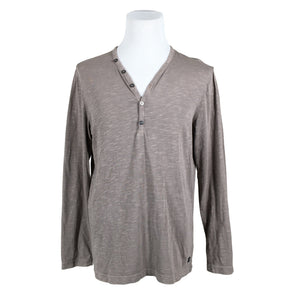 Unisex Marc O'Polo - Tricot shirt, size L - Gray (1)