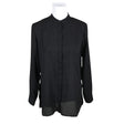 Unisex s.Oliver - Schiffon tunic, size 38 - Black ()