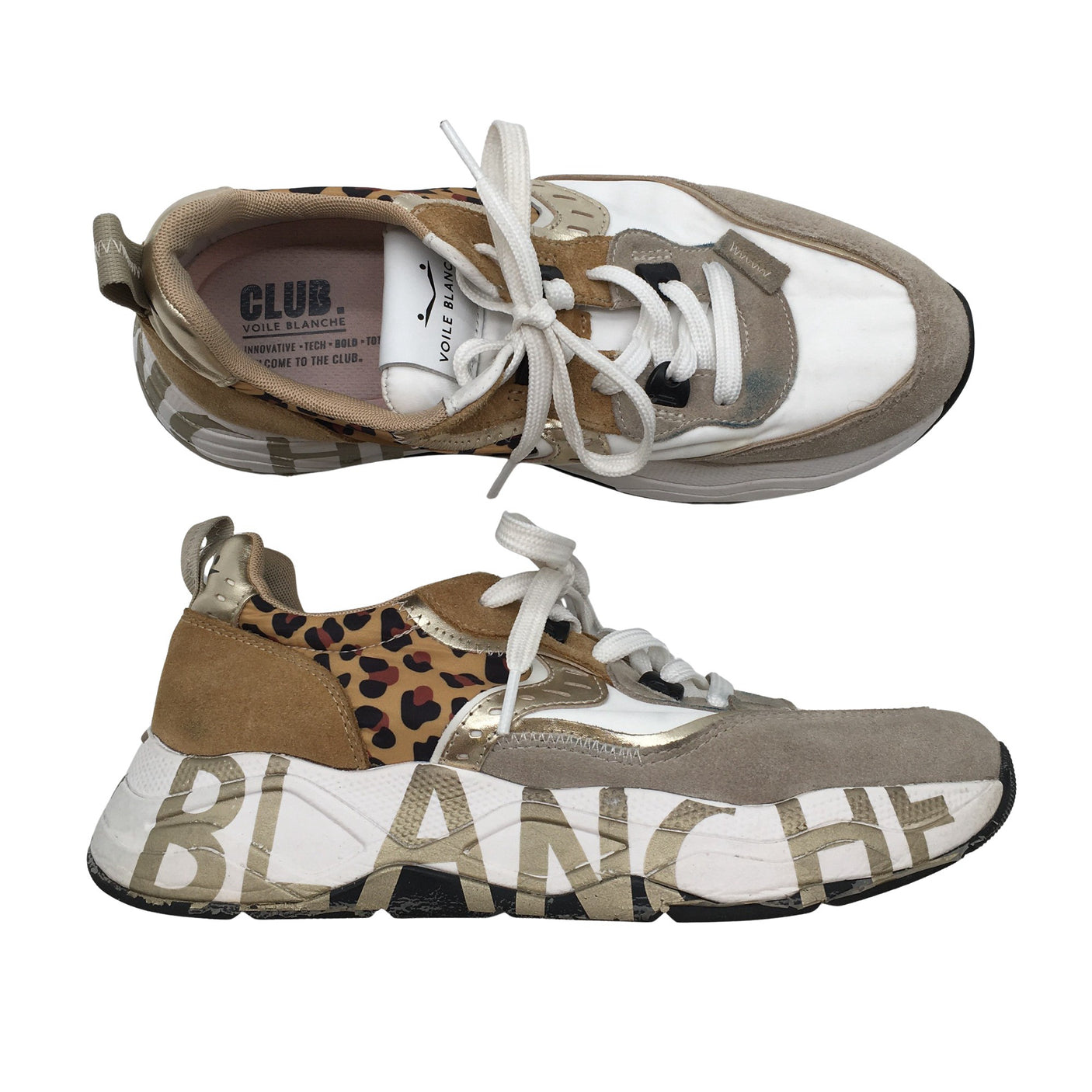 Unisex Voile Blanche - Casual sneakers, size 41 - White (1)
