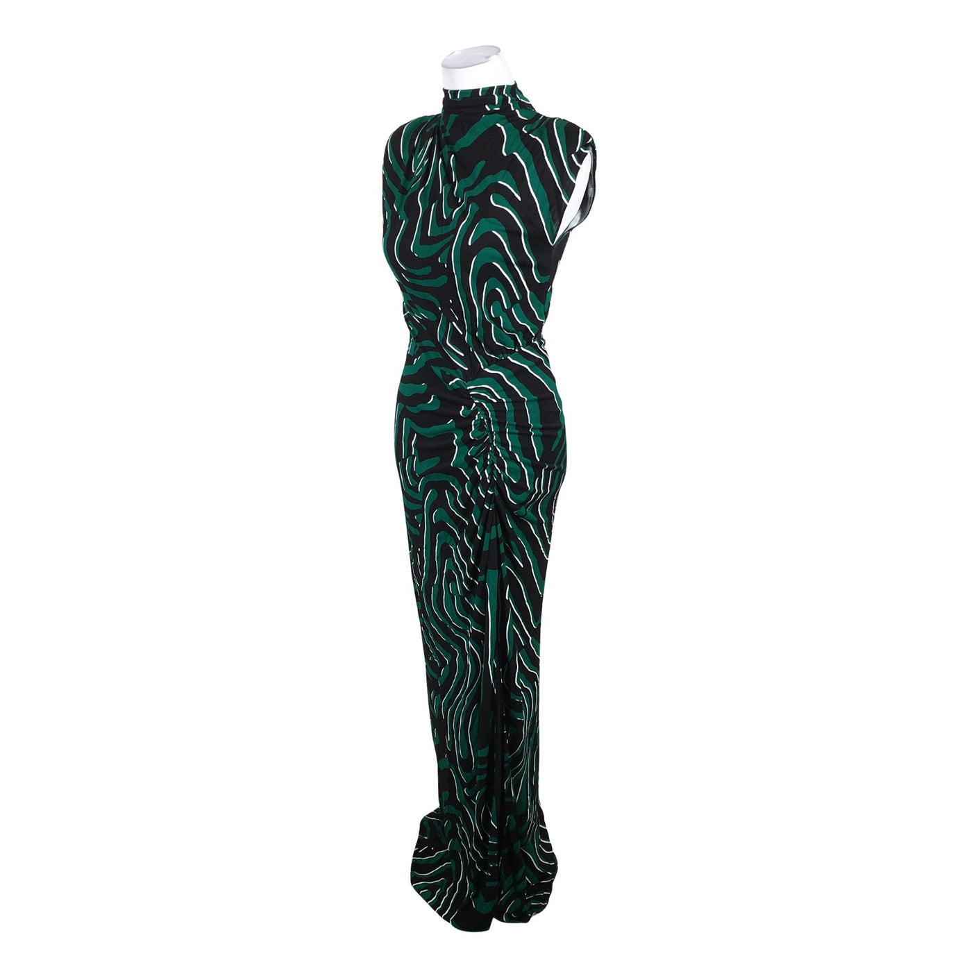 Unisex Diane von Furstenberg - Maxi dress, size 38 - Green (2)