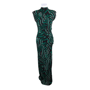 Unisex Diane von Furstenberg - Maxi dress, size 38 - Green (1)