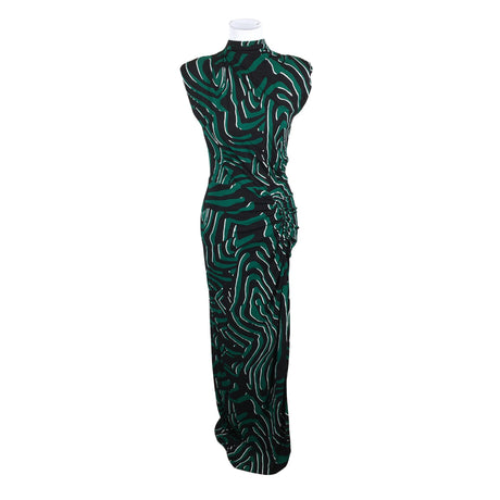 Unisex Diane von Furstenberg - Maxi dress, size 38 - Green ()