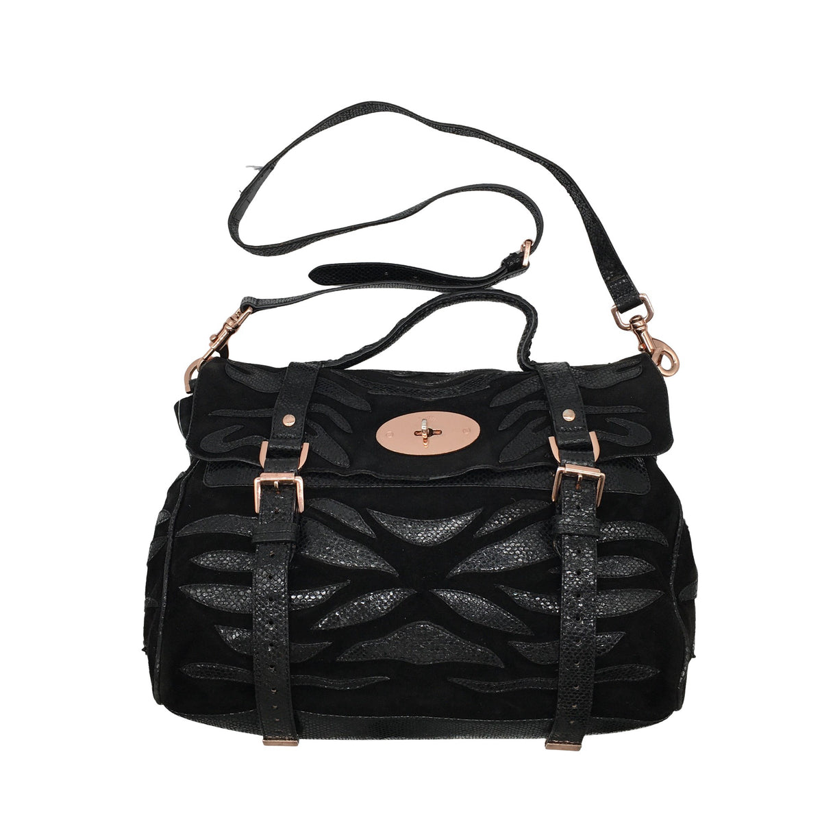 Unisex Mulberry - Handbag, size Midi - Black (1)