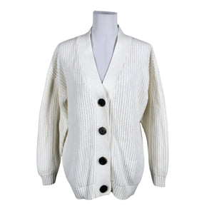 Unisex Selected - Cardigan, size 36 - White (1)