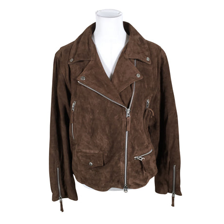 Unisex Ellen Suede - Leather jacket, size 40 - Brown ()