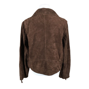 Unisex Ellen Suede - Leather jacket, size 40 - Brown (2)