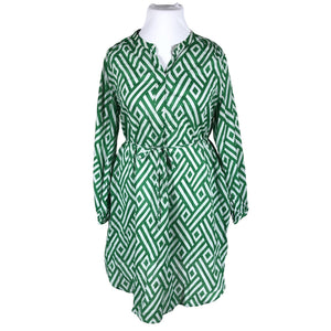 Unisex Holly & Whyte by Lindex - Schiffon dress, size 46 - Green (1)