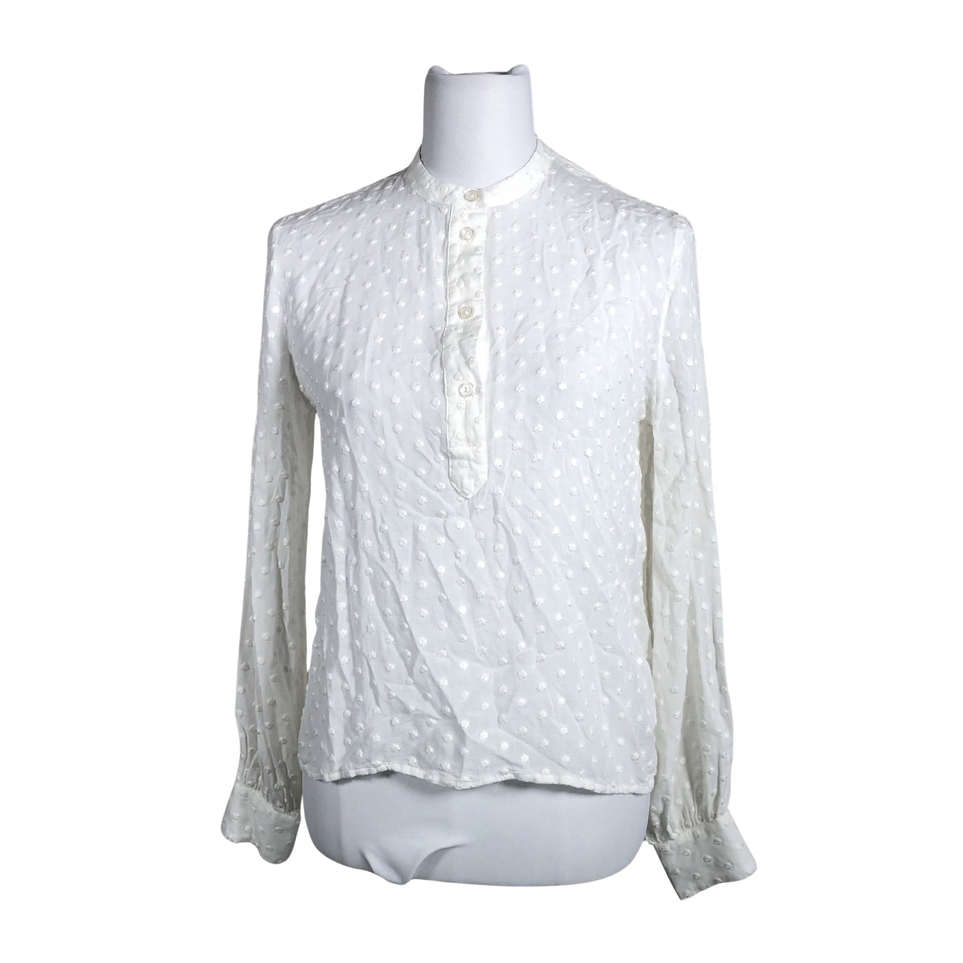 Unisex Samsoe&Samsoe - Blouse, size 36 - White (1)