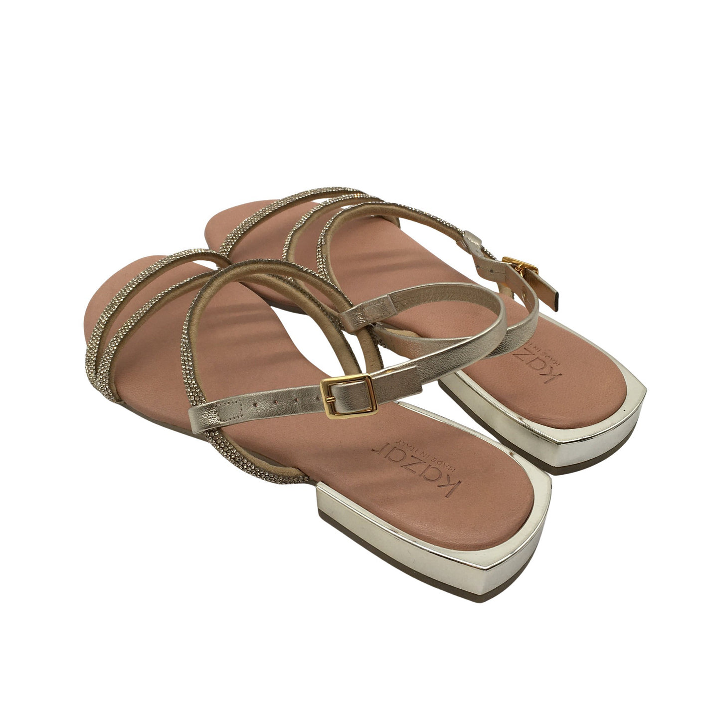 Unisex Kazar - Sandals, size 39 - Gold (2)