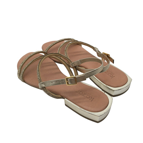 Unisex Kazar - Sandals, size 39 - Gold (2)