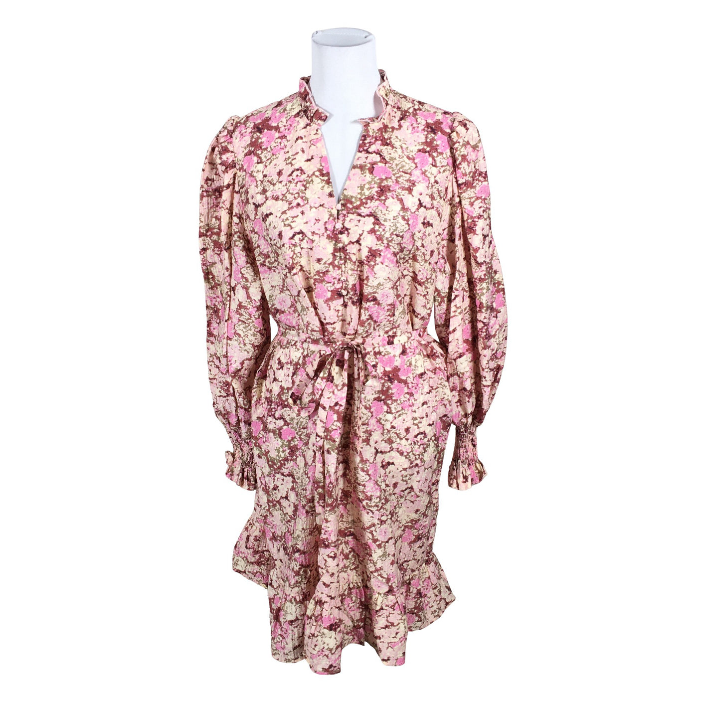 Unisex Modström - Schiffon dress, size 40 - Light pink (1)