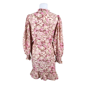 Unisex Modström - Schiffon dress, size 40 - Light pink (2)