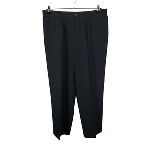 Unisex Lena - Straight leg trousers, size 48 - Black (1)