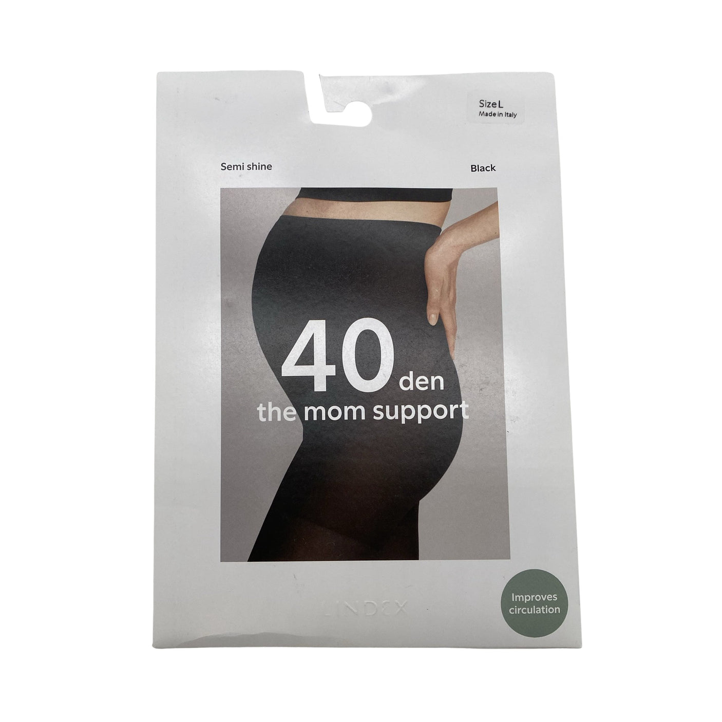 Unisex Lindex - Stockings, thin, size 40 - Black (1)