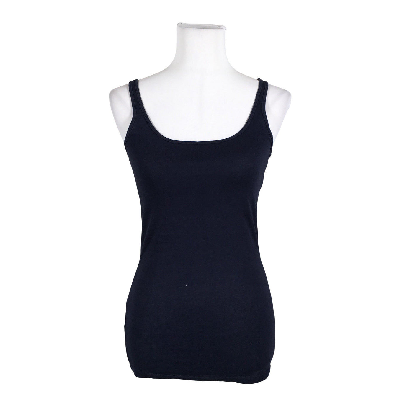 Unisex Marc O'Polo - Tricot tank top, size 36 - Blue (1)