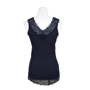 Unisex Rosemunde - Tricot tank top, size 38 - Blue (2)