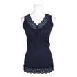 Unisex Rosemunde - Tricot tank top, size 38 - Blue ()