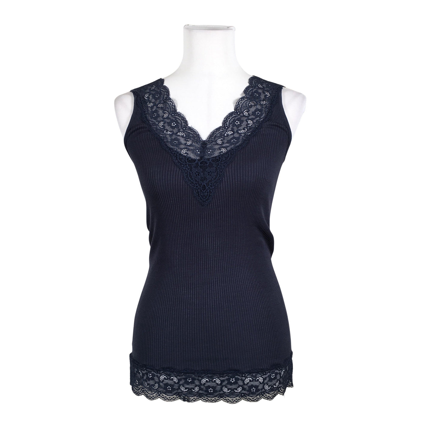 Unisex Rosemunde - Tricot tank top, size 38 - Blue (1)